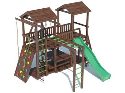 Детский игровая площадка серия D1 модель 3
