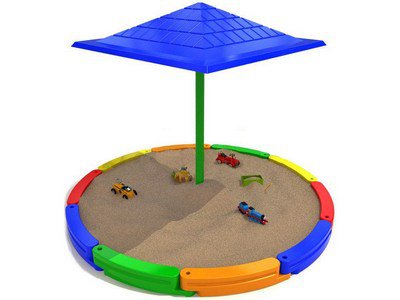 Песочница для детского сада Кольцо 2