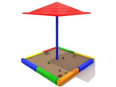 Песочница для детского сада Квадро 2