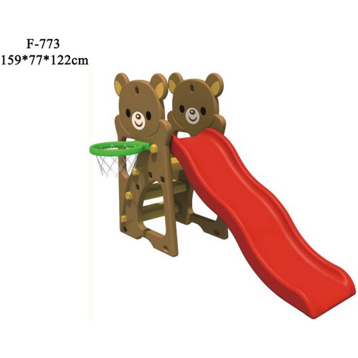 Горка для детей Медвежата F-773